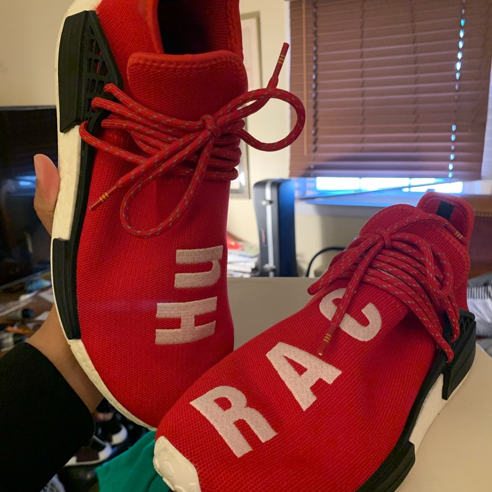 Adidas Pharrell Williams 2016 Human Race NMD Scarlet Authentic